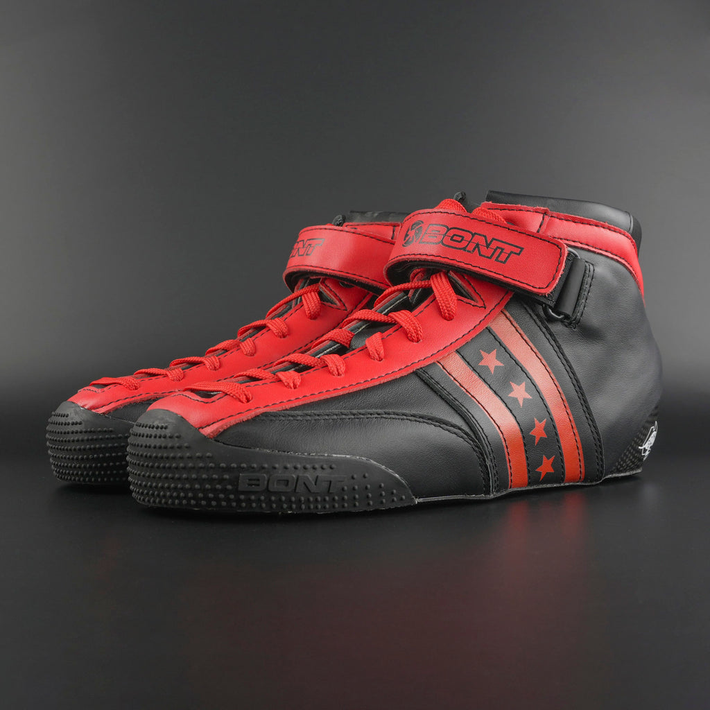 Limited Edition Quadstar Carbon Red and Black Boots