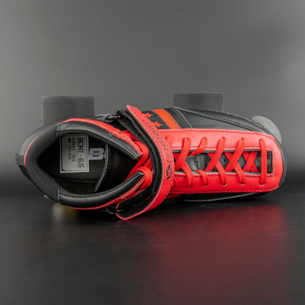 Limited Edition Quadstar Carbon Red and Black Skates