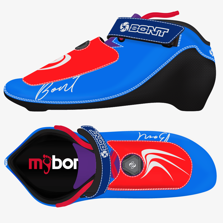 Botas de patinaje sobre hielo Full Custom ST BNT Boa