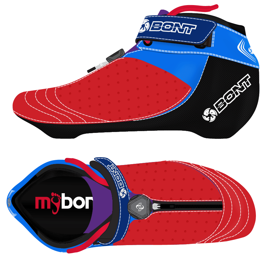 Mybonts ST Vaypor Boa Ice Skate Boots