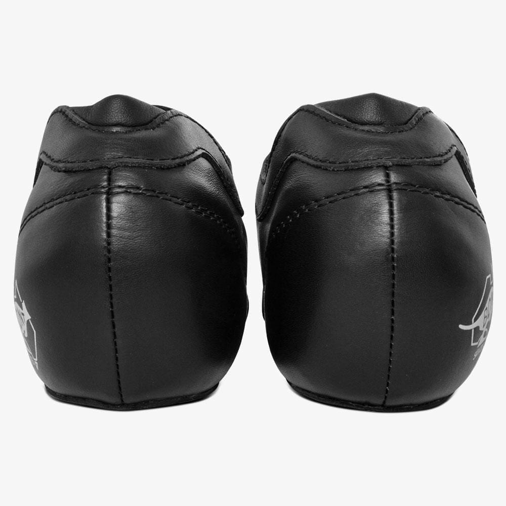 black-leather Speed Roller Skate