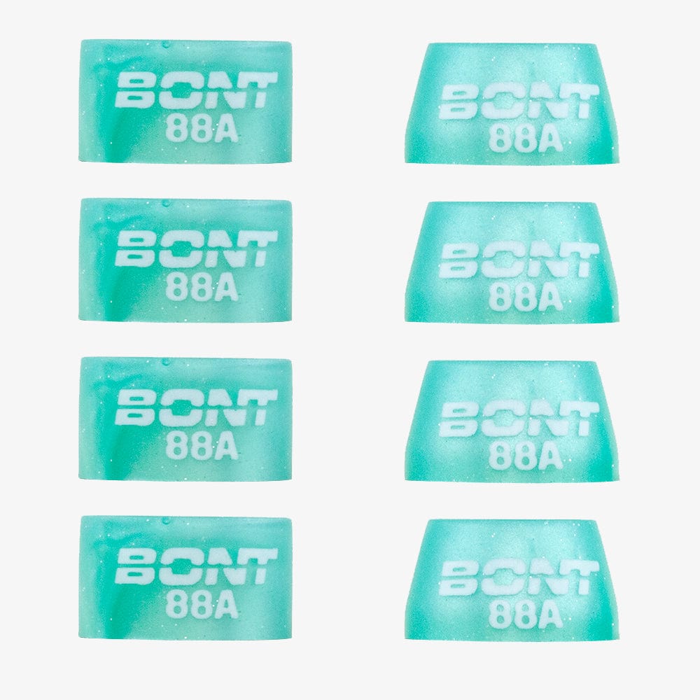misty-teal-88a Roller Skate Cushions | Replacement Bushings for Control & Comfort – Bont Skate