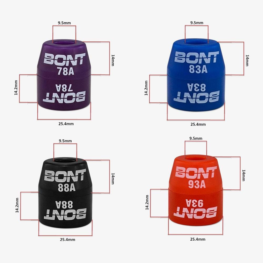 Bont Roller Skate Cushions & Bushings | Replacement Set for Control & Comfort – Bont Skates