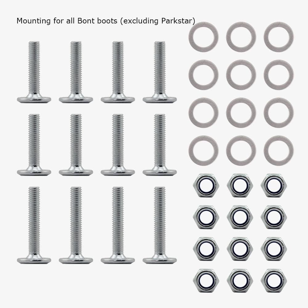 Bont Mounting Hardware Set | Complete Kit for Roller Skate Plate Installation – Bont Skates