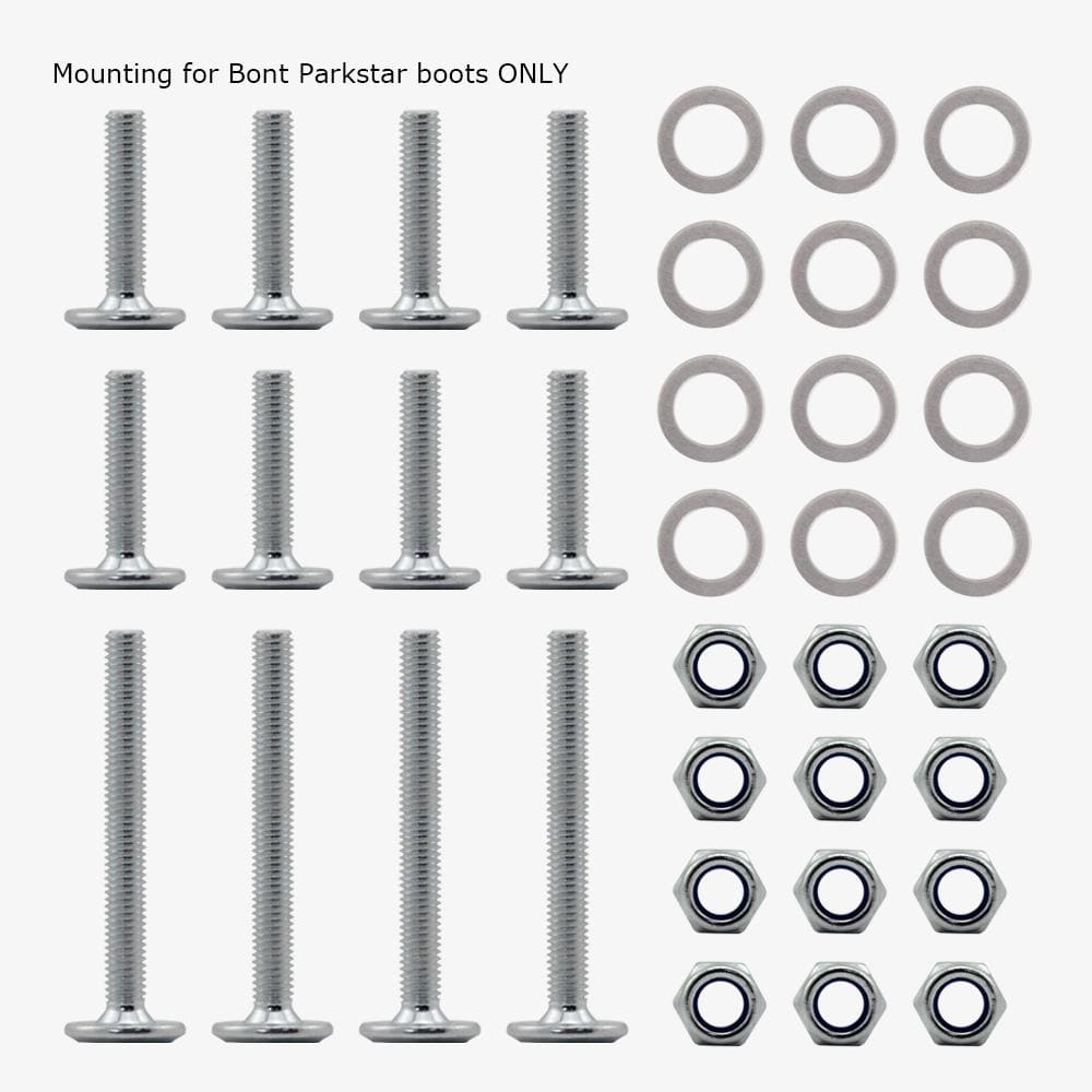 Bont Mounting Hardware Set | Complete Kit for Roller Skate Plate Installation – Bont Skates