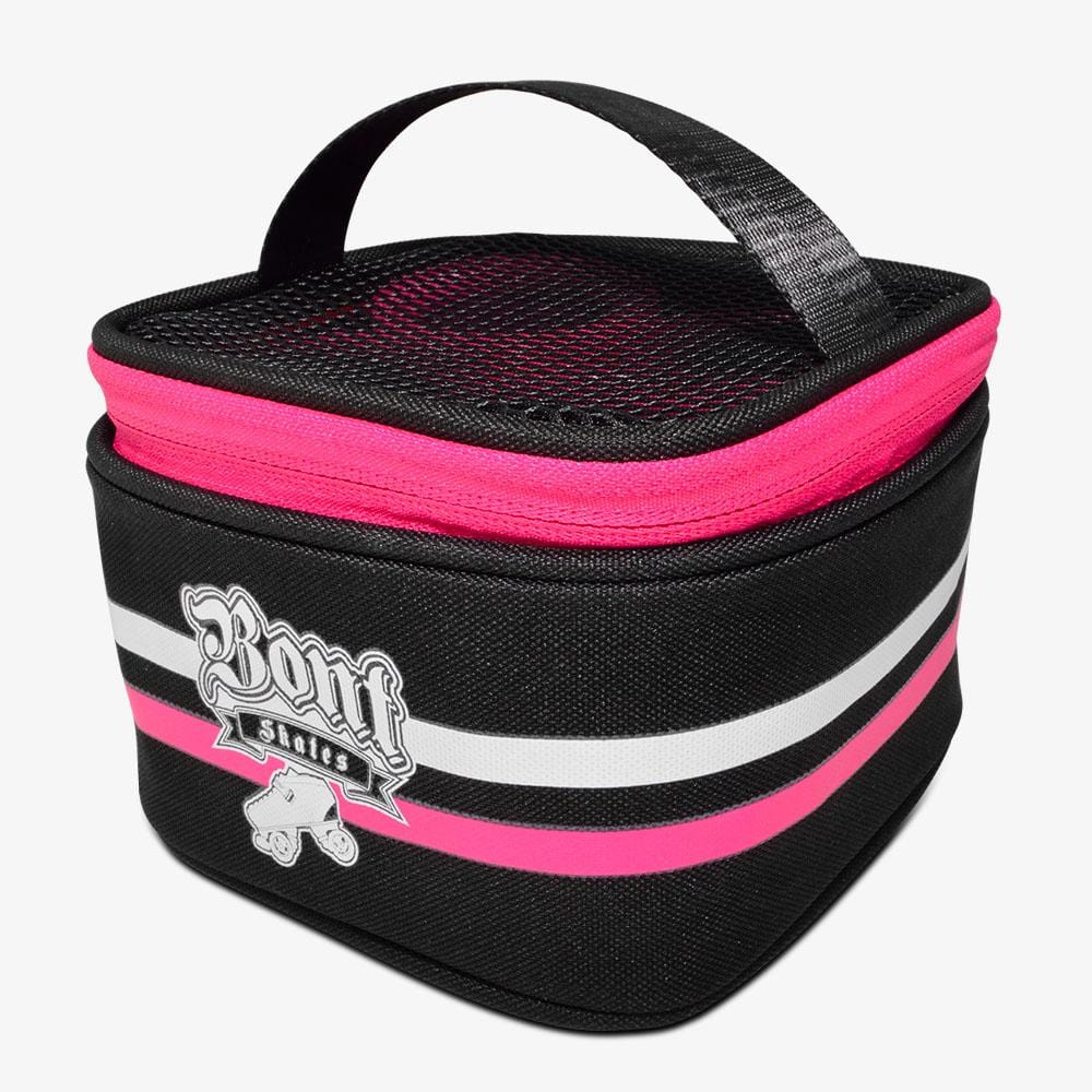 black-pink Roller Skate Wheel Bag