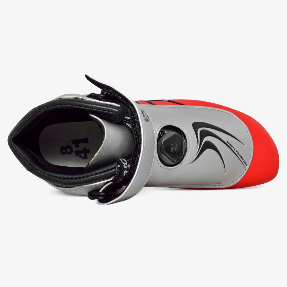 fluoro-red-silver