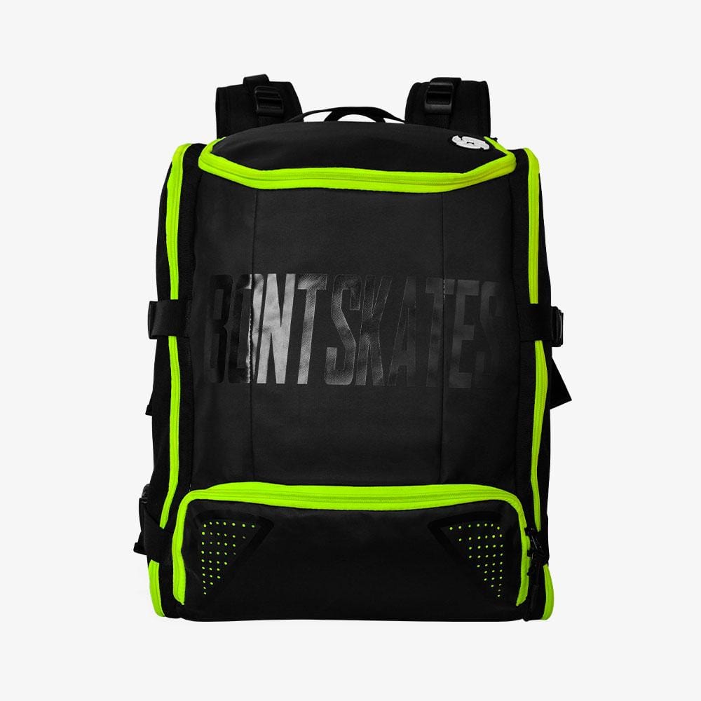 black-fluoro-yellow inline skate bag