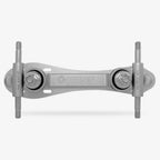 Tracer roller quad speed skating plate